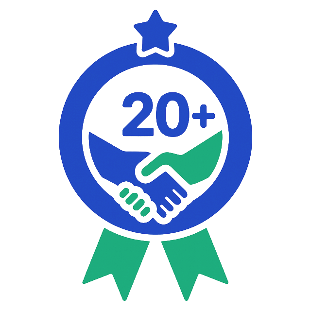 20+ Years of Experience